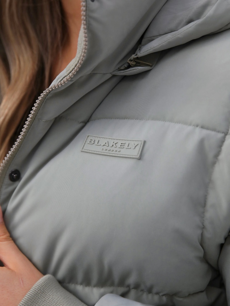 Sage Green Blakely Ultimate Women's Puffer Coat | OGEA-03589