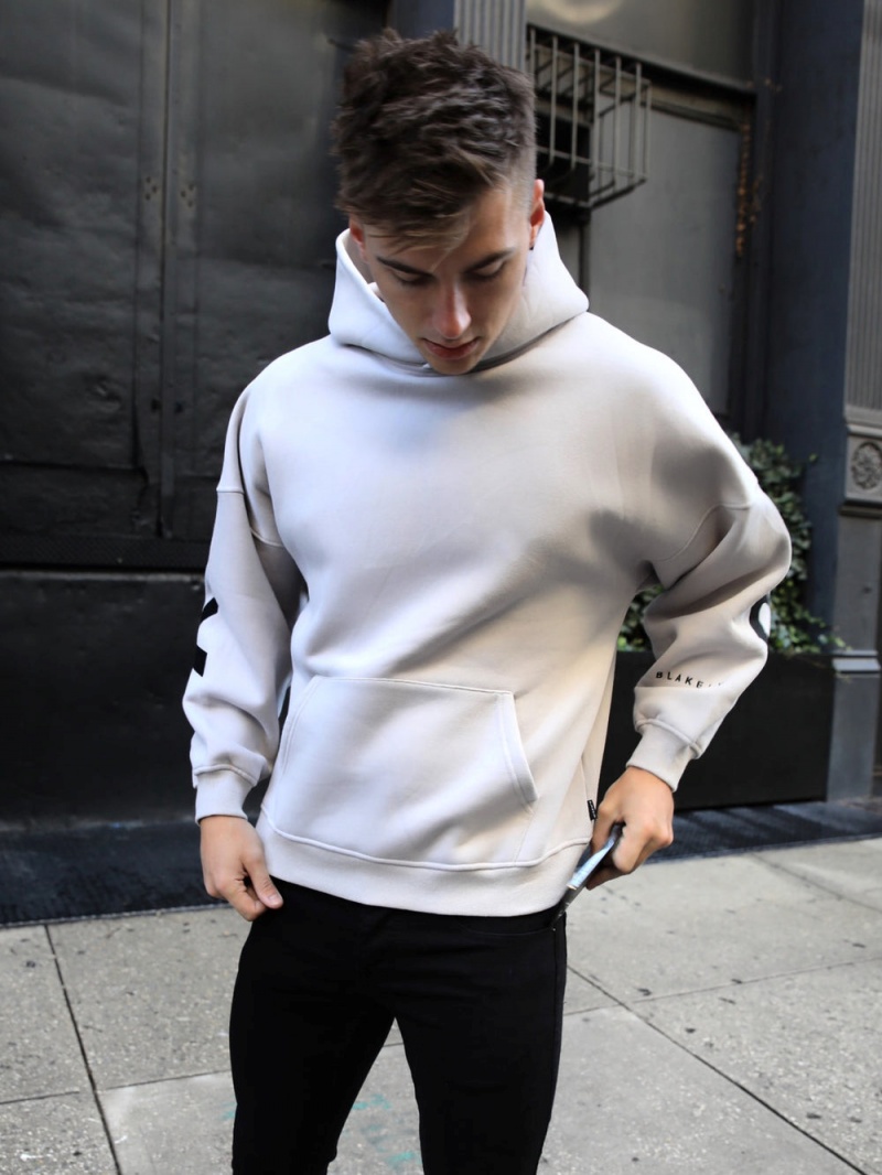 Stone Blakely Idris Oversized Hoodie | KEUY-09456