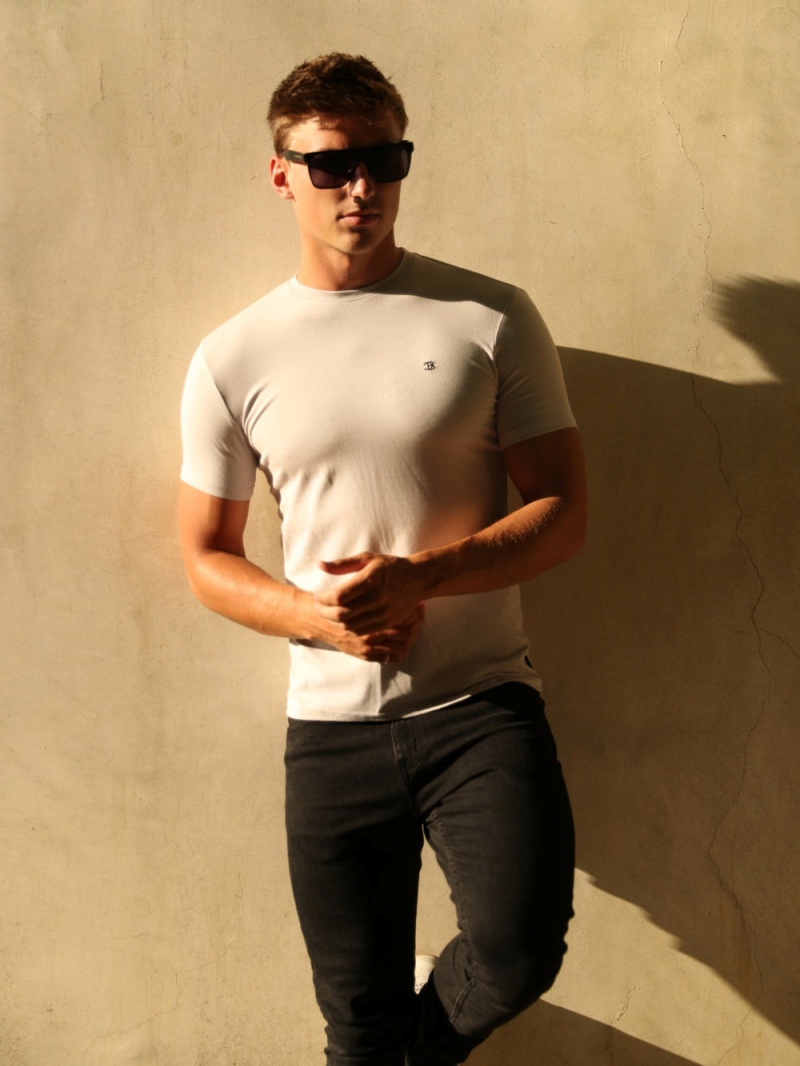 Stone Blakely Initial T-Shirt | RLTO-28763