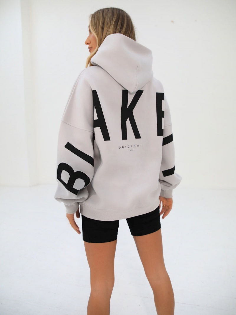 Stone Blakely Isabel Oversized Hoodie | SHXU-74156
