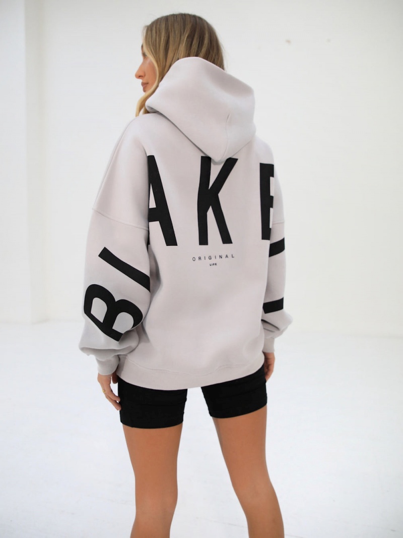 Stone Blakely Isabel Oversized Hoodie | SHXU-74156