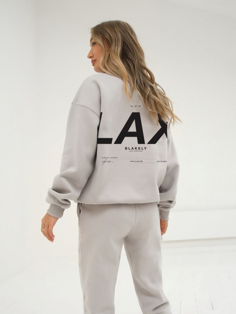 Stone Blakely LAX Isabel Oversized Jumper | LXYZ-01362