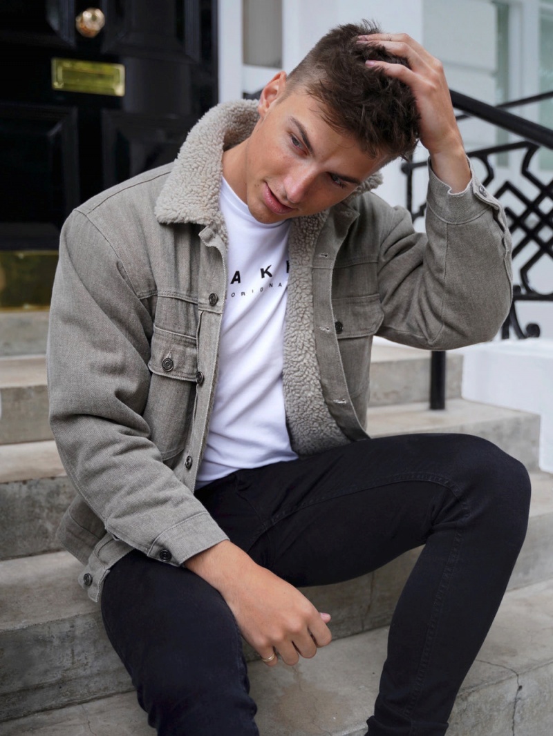 Stone Blakely Rapha Denim Jacket | PVOI-86035