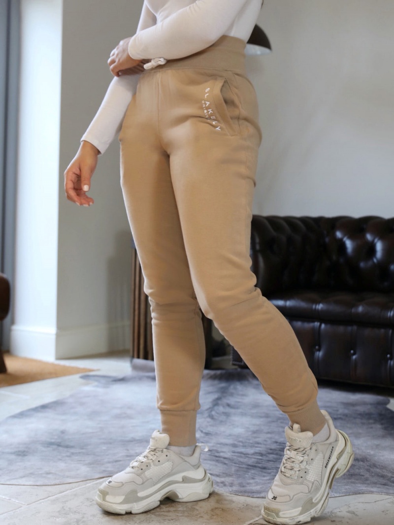 Tan Blakely Ava Sweatpants | QWPG-76095