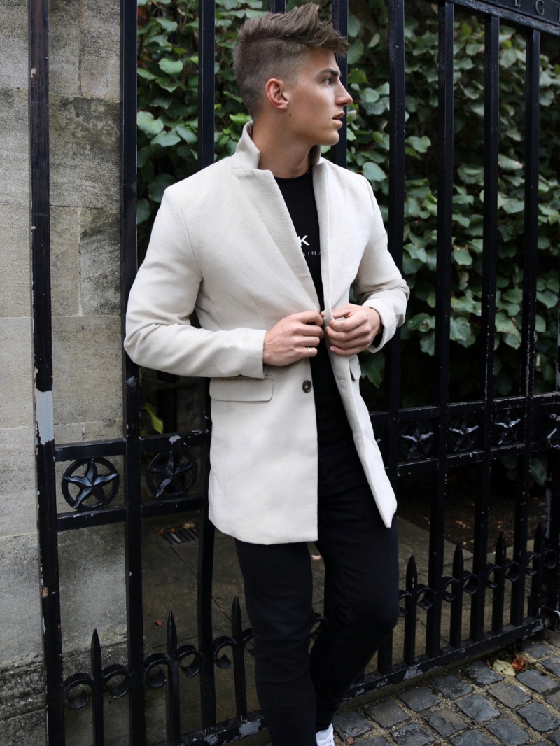 Tan Blakely Kensington Peacoat | CJVU-50419