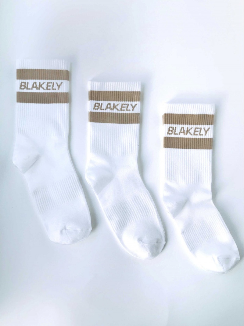 Tan Blakely Signature Socks 3 Pack | FISG-05967