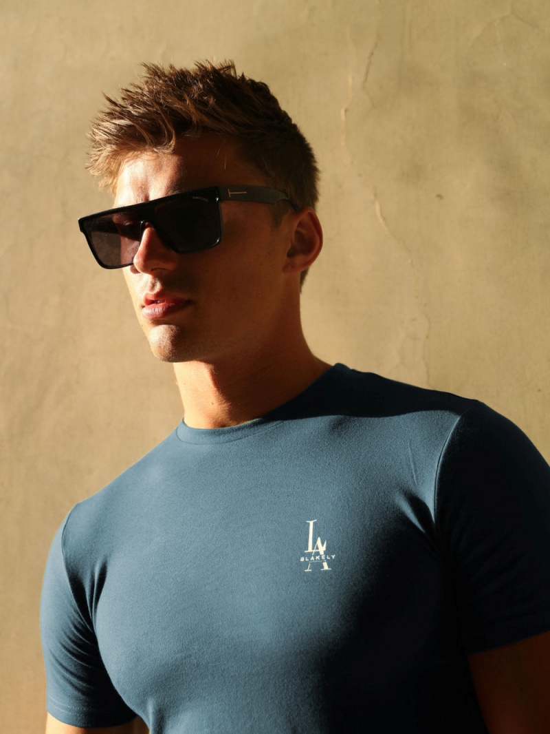 Teal Green Blakely Sports Club T-Shirt | JEXC-87924