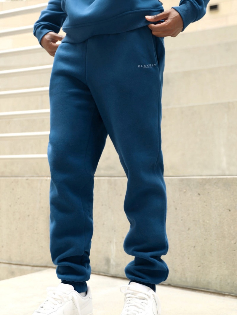 Vintage Blue Blakely Sports Club Sweatpants | PKXH-53174