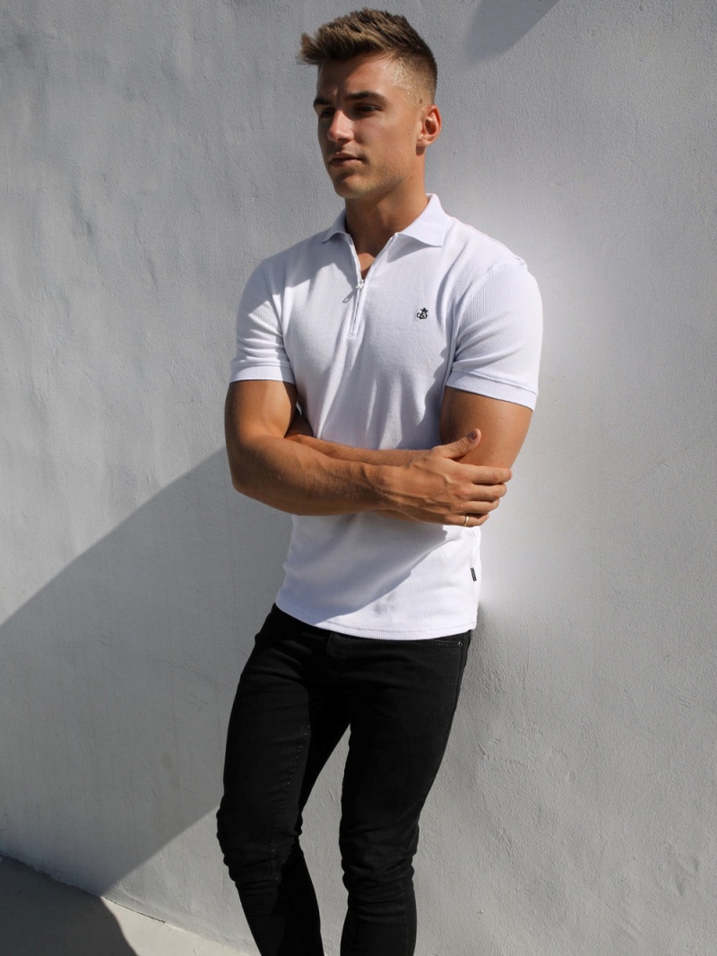 White Blakely Aspen Polo | XCTS-91634