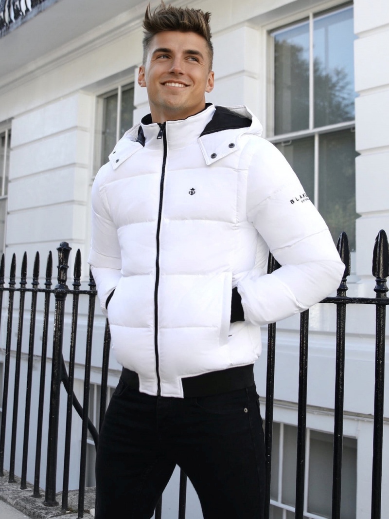 White Blakely Rosvik Coat | ZTAU-02137