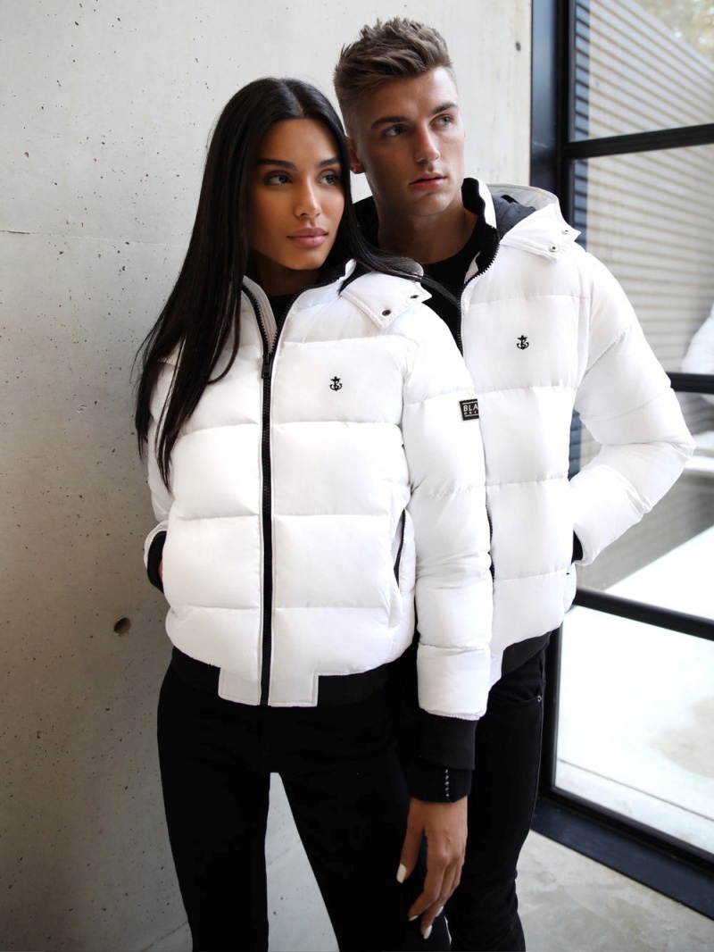 White Blakely Rosvik Coat | ZTAU-02137