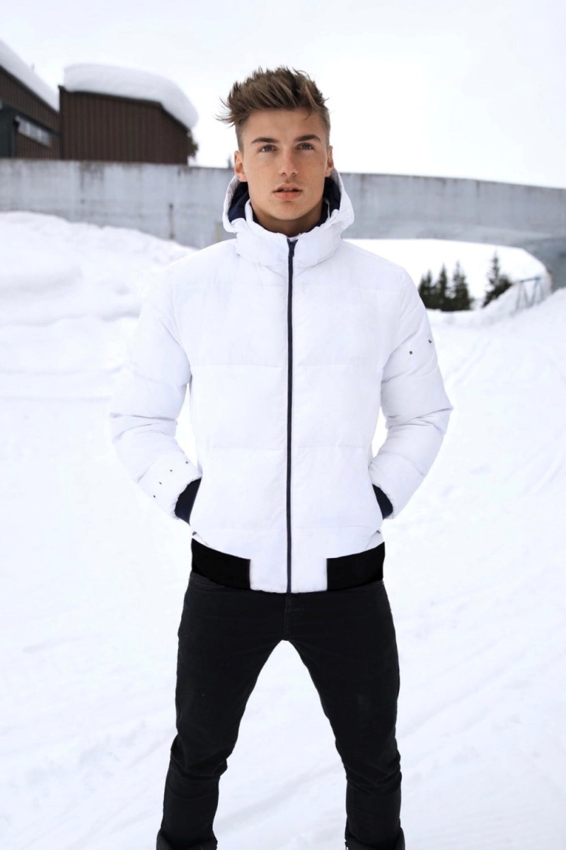White Blakely Summit Coat | HTRG-96012