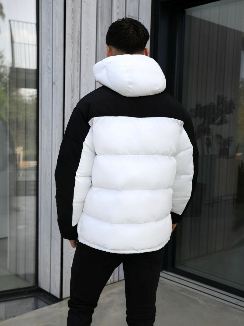 White Blakely Tampa Puffer Coat | XIKZ-15736