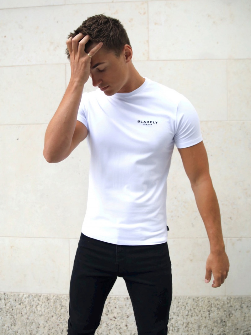 White Blakely Universal T-Shirt | EVIF-08234